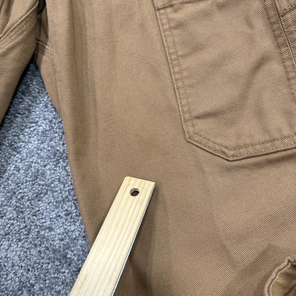 Duluth Pants Mens 36x30 Brown Cargo Straight Canvas Pockets Outdoor Workwear - Picture 7 of 7